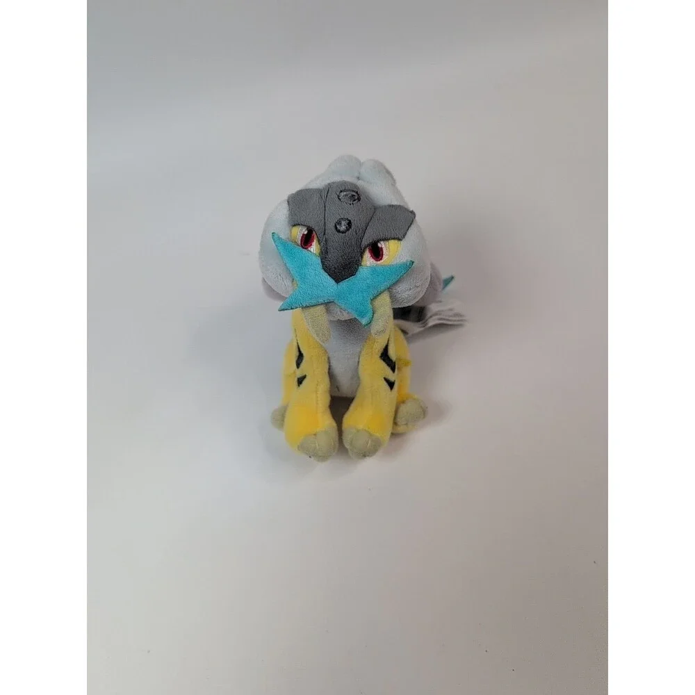 Pokemon Center Raikou Sitting Cuties Plush 5.75” Pokemon Fit 2019 Stuffed Toy